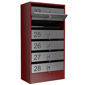 почтовый ящик 6-секционный серия эталон фото