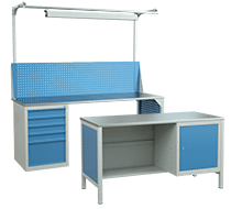 Верстаки однотумбовые