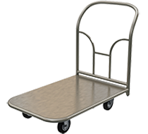Тележки платформенные из нержавеющей стали